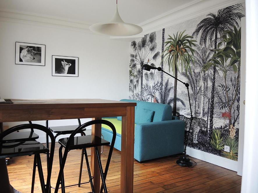 Ferienwohnung 2 Pieces Avec Balcon Plein Sud Paris Exterior foto