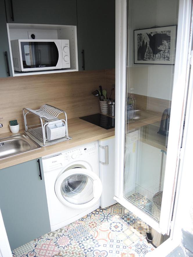 Ferienwohnung 2 Pieces Avec Balcon Plein Sud Paris Exterior foto